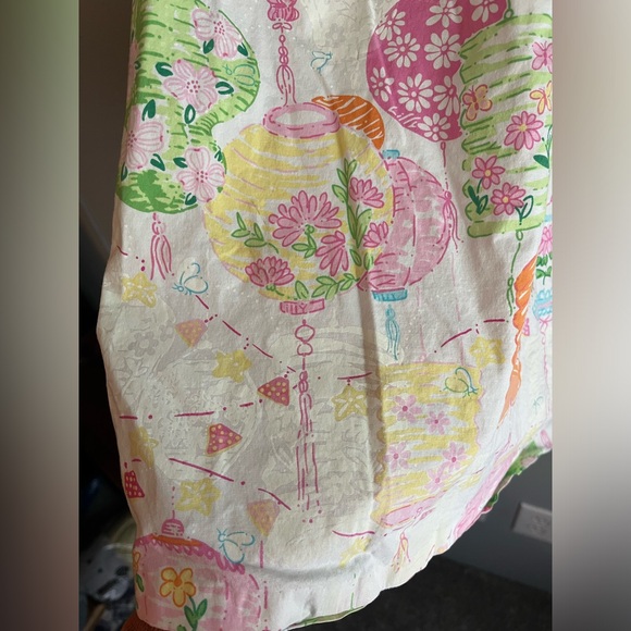 Lilly Pulitzer Vintage Lantern Glow in Dark Dress 6X - Picture 8 of 11